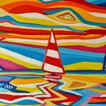Immagine: 10 - Delaiti - La vela bianca e rossa