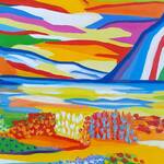 Immagine: 12 - Delaiti - Riflessi e fiori sul Garda