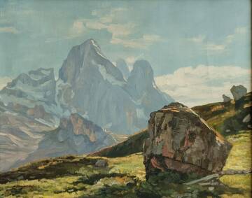 LA REGIONE RISCOPRE GIOVANNI MAINO: L’ARTISTA DELLE MONTAGNE TRENTINE LA REGIONE RISCOPRE GIOVANNI MAINO: L’ARTISTA DELLE MONTAGNE TRENTINE