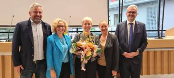 ANTONELLA CHIUSOLE VA IN PENSIONE, IL SALUTO DELLA REGONE