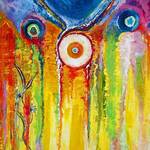 Immagine: 9. Trentin riflessi di luce su tela