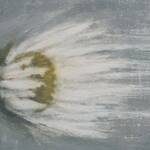 Immagine: Bertolini Carla Maria- connessione mentale olio su cartoncino con acqua ragia e carta vetrata30x30