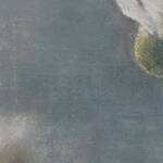 Immagine: Bertolini Carla Maria- incomunicabilita olio su cartoncino con acqua ragia e carta vetrata30x30