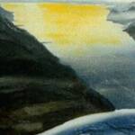 Immagine: Caliari Giulio - il lago di Garda dal Monte Altissimo