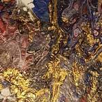 Immagine: Capossela Bruno - Astratto fluidart tecnica mista 30x24 anno 2022 