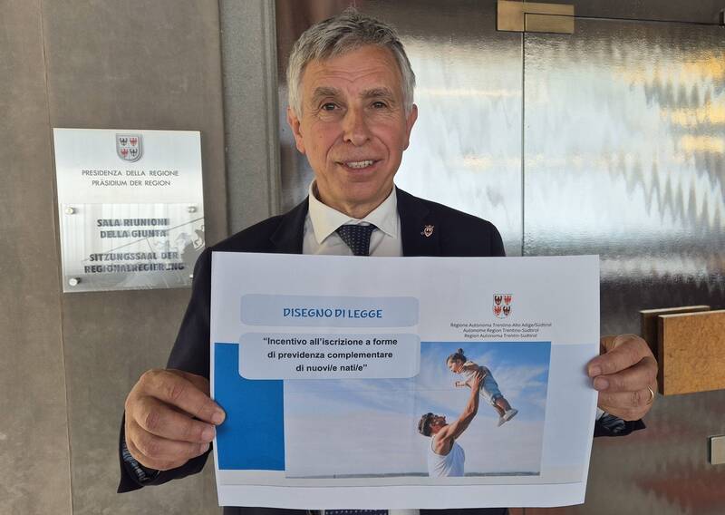 PREVIDENZA COMPLEMENTARE: IL TRENTINO-ALTO ADIGE APRE LA STRADA A UN FONDO PER OGNI NATO
