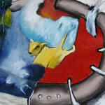 Immagine: Citron - 13 Col tempo ... 2013 olio su tela 56x68 (1)