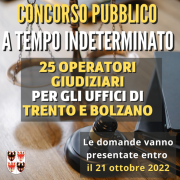 GIUSTIZIA: CONCORSO PUBBLICO PER 25 POSTI A TEMPO INDETERMINATO GIUSTIZIA: CONCORSO PUBBLICO PER 25 POSTI A TEMPO INDETERMINATO