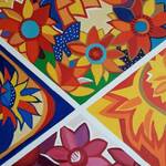 Immagine: Delaiti - i miei girasoli 80x100 olio su tela