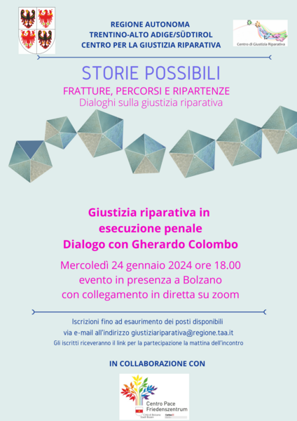 Giustizia riparativa: tredicesimo appuntamento online