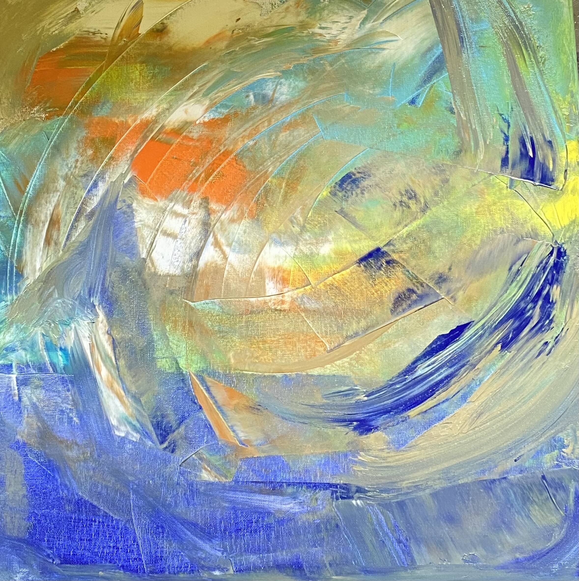 Immagine: F. MICELI LILITH -ritorno- dipinto danzando tecnica mista su tela