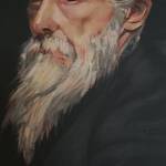 Immagine: Fontanari Adriana - Ritratto di anziano omaggio a T. Ferguson