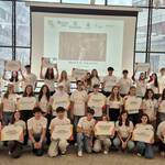 Immagine: foto di alcuni dei ragazzi presenti