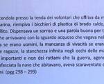 Immagine: frase Afrodite dal libro "Sasha un viaggio di amore guerra e speranza" di Giuseppe Arnone (Editoriale Giorgio Mondadori) 