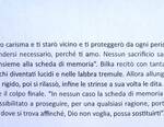 Immagine: frase avrò cura di te dal libro "Sasha un viaggio di amore guerra e speranza" di Giuseppe Arnone (Editoriale Giorgio Mondadori) 