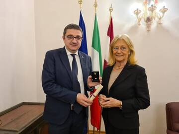 GIUSTIZIA, FUGATTI SALUTA LA PRESIDENTE DELLA CORTE D’APPELLO DI TRENTO GLORIA SERVETTI GIUSTIZIA, FUGATTI SALUTA LA PRESIDENTE DELLA CORTE D’APPELLO DI TRENTO GLORIA SERVETTI