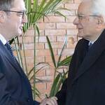 Immagine: Fugatti e Mattarella