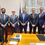 Immagine: incontro soci A22 con il ministro Matteo Salvini
