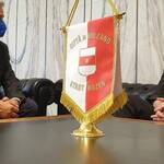 Immagine: L'assessore Lorenzo Ossanna e il sindaco di Bolzano Renzo Caramaschi