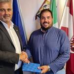 Immagine: L'assessore Lorenzo Ossanna e il sindaco Valerio Linardi