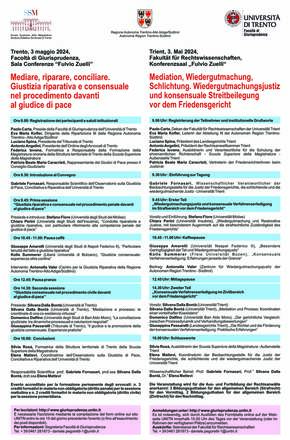 "ECCELLERE NELL'ARTE DELLA RIPARAZIONE: LA GIUSTIZIA CONSENSUALE AL GIUDICE DI PACE"