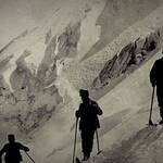 Immagine: MILITARI AUSTRIACI SUL GHIACCIAIO DELLA MARMOLADA