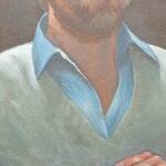 Immagine: Morato Bruno - 6 Autoritratto nello studio olio su tela cm.70x50