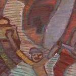 Immagine: Musumano - naufragio_acrilico_su_tela_e_pennarelli_cm56x41_aprile_2018