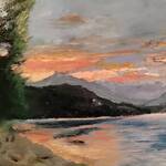 Immagine: Odorizzi - Tramonto di Santa Giustina