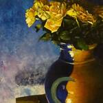 Immagine: Pontalti Mario - Rose gialle - acrilico 51x62