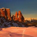 Immagine: Pontalti Mario - Sciliar - acrilico 32x60