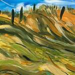 Immagine: Prada - Colline Senesi 50x50