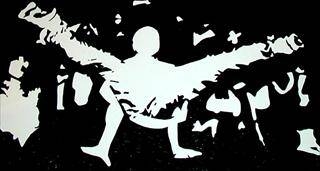 Immagine: Angelo sull'altalena (ballerino di break)