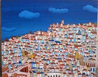 Immagine: case siciliane (paesaggio)