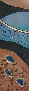 Immagine: Composizione con agata blu