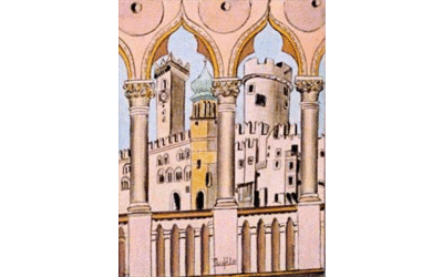 Immagine: Dal balcone del castello
