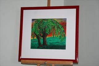 Immagine: Ferrari Armando - Salice al tramonto -