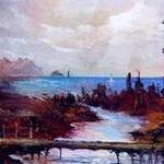 Immagine: Il ponte (Opera donata dall'autore alla Regione Autonoma Trentino-Alto Adige/Südtirol)