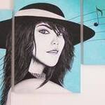 Immagine: Le note in viso. Trittico