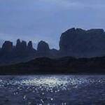 Immagine: Luna riflessa