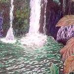 Immagine: Paesaggio con cascata