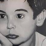 Immagine: Ritratto figlio Danny olio su tela