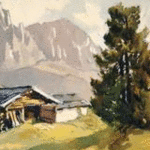 Immagine: Titolo (in ladino della Val Gardena): Mont de Sëuc