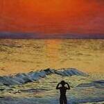 Immagine: Tramonto sul mare