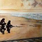 Immagine: "Bambini in spiaggia"