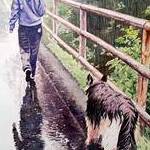 Immagine: "Camminata sotto la pioggia"