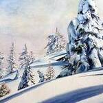 Immagine: "Pascoli innevati"