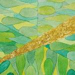 Immagine: Recchia Fabio - geometria 1 acquerello 30x30