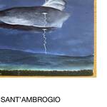 Immagine: Sant'Ambrogio - notturno con fulmine