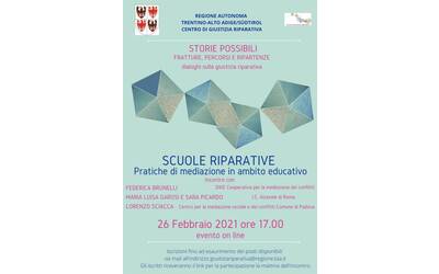 Immagine: Terzo appuntamento online, il 26 febbraio, del ciclo di dialoghi sulla giustizia riparativa